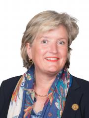 Portret van raadslid Suzanne Oortman Gerlings-van Hal van Gemeenteraad 2022