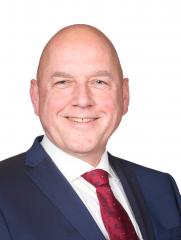 Portret van fractievoorzitter Rik van Hardeveld van Gemeenteraad 2022